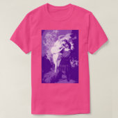 Faust and Lilith digital art blue T-shirt (Design voorkant)