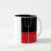 Faust Coffee-Mok Tweekleurige Koffiemok (Voorkant rechts)