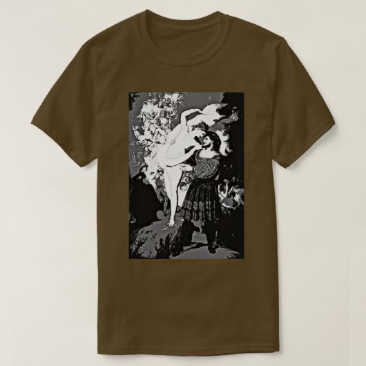 Faust en Lilith Gothic ver 2 T-shirt (Design voorkant)