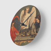 Faust en Mephistopheles die kaas afspelen Ronde Klok (Hoek)