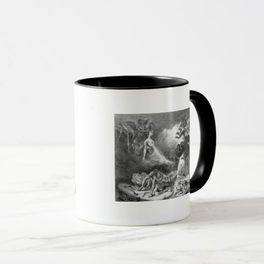 Faust en Mephistopheles van de heksen Mok (Voorkant rechts)