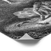 Faust en Mephistopheles van de heksen Poster (Hoek)