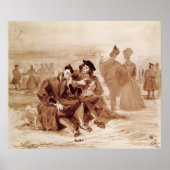 Faust en Wagner in gesprek in Poster (Voorkant)