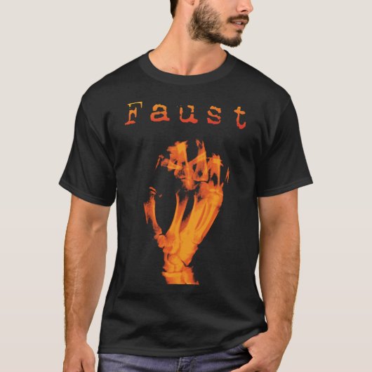 Faust Krautrock Band Classic T-Shirt (Voorkant)