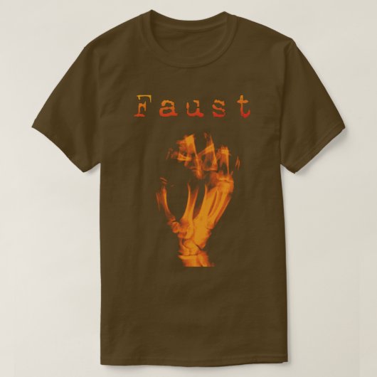Faust Krautrock Band T-shirt (Design voorkant)