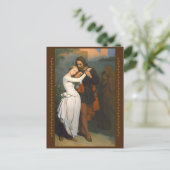 Faust & Marguerite In De Tuin door A. Scheffer Briefkaart (Staand voorkant)