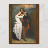 Faust & Marguerite In De Tuin door A. Scheffer Briefkaart (Voorkant)