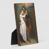 Faust & Marguerite In De Tuin door A. Scheffer Fotoplaat (Zijkant)