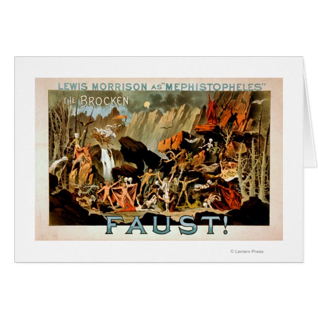 Faust Musical Theater Poster (Voorkant Horizontaal)