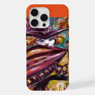 FAUST / Mysterieus Masker ,Driehoekige Hoed en Uil iPhone 15 Pro Max Case