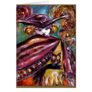 FAUST/mysterieus masker met Tricorn en Owl