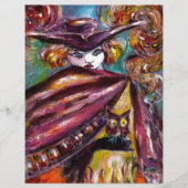 FAUST/mysterieus masker met Tricorn en Owl (Voorkant)