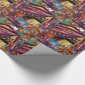 FAUST/mysterieus masker met Tricorn en Owl Cadeaupapier (Hoek)