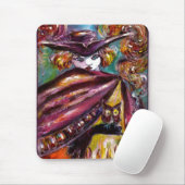 FAUST/mysterieus masker met Tricorn en Owl Muismat (Met muis)