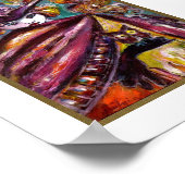 FAUST/mysterieus masker met Tricorn en Owl Poster (Hoek)