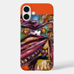 FAUST/mysterieus Masker, Tricorn en Owl iPhone 16 Plus Hoesje