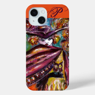 FAUST/mysterieus Masker, Tricorn en Owl monogram iPhone 15 Case