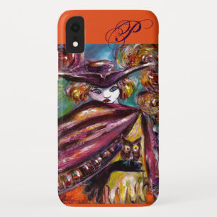 FAUST/mysterieus Masker, Tricorn en Owl monogram iPhone XR Hoesje