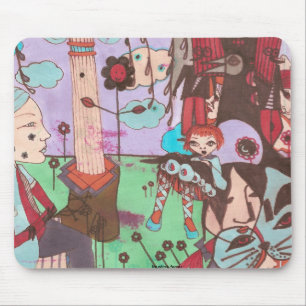 faustine surrealistische mousepad muismat