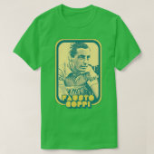 Fausto Coppi Retro Fietsen Fan Art Design T-shirt (Design voorkant)