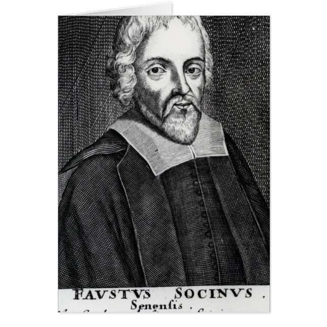 Fausto Sozzini (Voorkant)