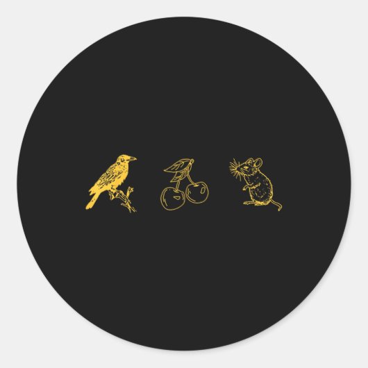 Fauteuil Expert Merch Funny Fauteuil Expert Ronde Sticker (Voorkant)