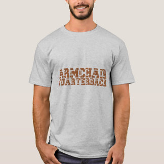 Fauteuil Quarterback Football Typografie T-shirt