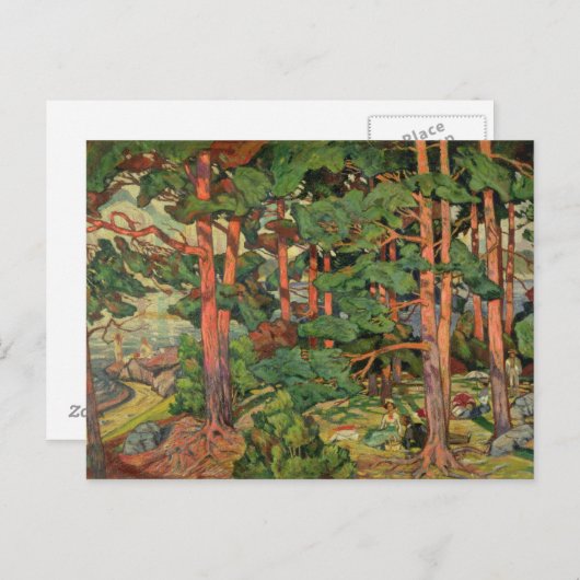 Fauve Landscape, 1910 Briefkaart (Voorkant / Achterkant)