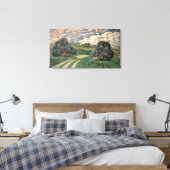 Fauve Landscape Canvas Afdruk (Insitu (Slaapkamer))