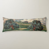 Fauve Landscape Lichaamskussen (Voorkant)
