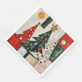 Fauvisme Kerstbomen Servet (Hoek)