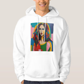 Fauvisme schilderij van anais zanotti met haar haa hoodie