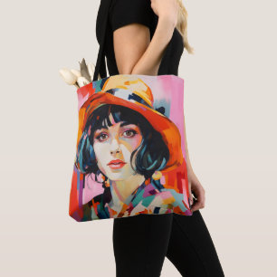 Fauvisme Vrouw in Pet Tote Bag