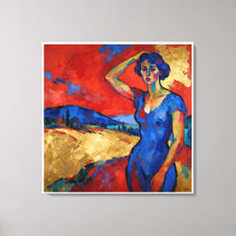 Fauvismo Canvas Afdruk