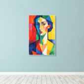 Fauvismo Canvas Afdruk (Insitu (Houten vloer))