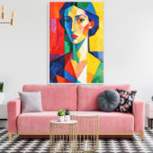 Fauvismo Canvas Afdruk (Insitu (Woonkamer))