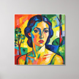 Fauvismo Canvas Afdruk