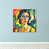 Fauvismo Canvas Afdruk (Insitu (Houten vloer))