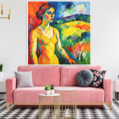 Fauvismo Canvas Afdruk (Insitu (Woonkamer))