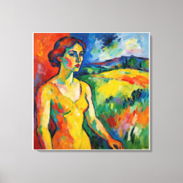 Fauvismo Canvas Afdruk