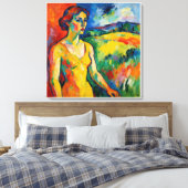 Fauvismo Canvas Afdruk (Insitu (Slaapkamer))