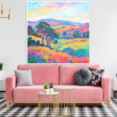 Fauvismo Canvas Afdruk (Insitu (Woonkamer))