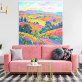 Fauvismo Canvas Afdruk (Insitu (Woonkamer))