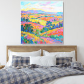 Fauvismo Canvas Afdruk (Insitu (Slaapkamer))