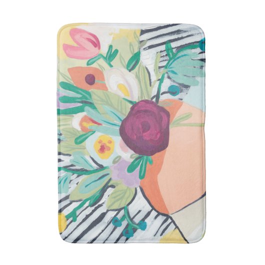 Fauvist Floral II Badmat (Voorkant Verticaal)