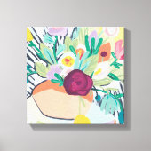 Fauvist Floral II Canvas Afdruk (Voorkant)