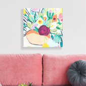 Fauvist Floral II Canvas Afdruk (Insitu (Woonkamer))