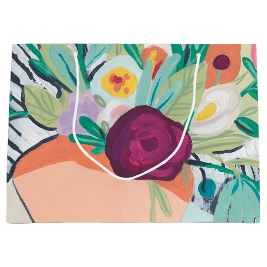 Fauvist Floral II Groot Cadeauzakje (Voorkant)