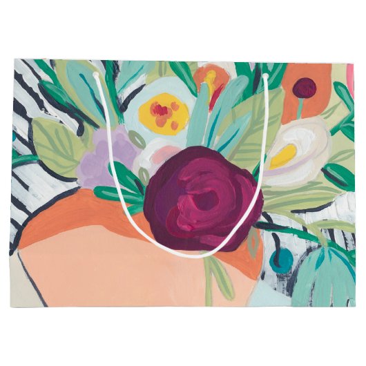 Fauvist Floral II Groot Cadeauzakje (Achterkant)