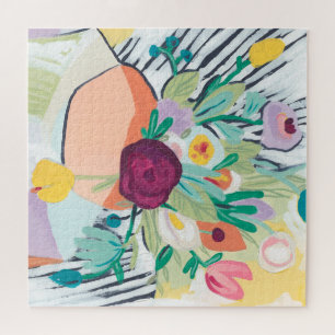 Fauvist Floral II Legpuzzel